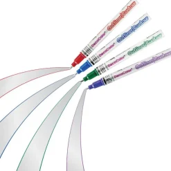 Markerpenna DecoColor Color Outliner röd/silver