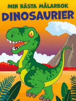 Min bästa målarbok : dinosaurier