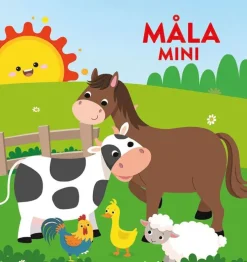 Måla mini: djurungar på bondgården