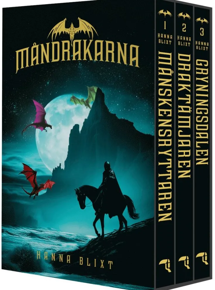Måndrakarna del 1-3 box