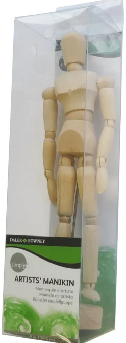 Modelldocka 20cm i trä