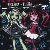 Monster High fashion - färglägg + klistra