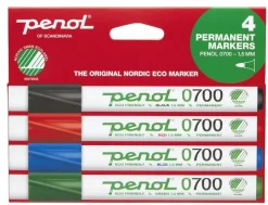 Märkpenna Penol 0700 4 färger