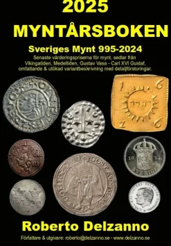 Myntårsboken 2025 : värderingsbok för Sveriges mynt 995-2024