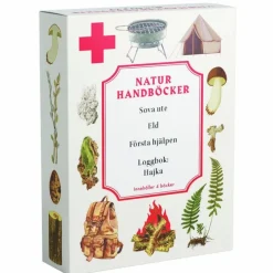 Naturhandböcker : sova ute, eld, första hjälpen, loggbok: hajka