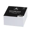 Notisblock 9x9cm limmad vit