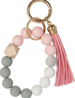 Nyckelring Kulor rosa