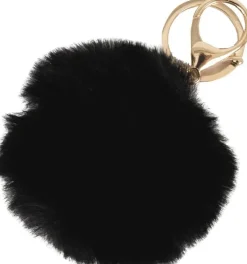 Nyckelring Pom Pom svart