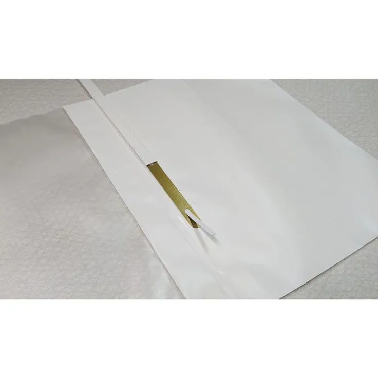 Offertmapp A4 med ficka vit