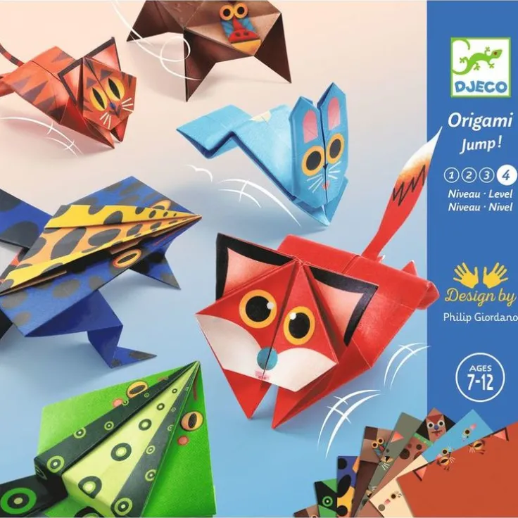 Origami - Jumping animals