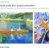 Paint with the Impressionists