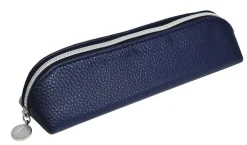 Pennfodral 19x4,5cm marinblå