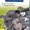 Pennset Manga Basic Set 8-pack gråskala