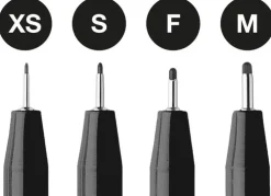 Pennset PITT Artist Pen Fineliner 4-pack svart