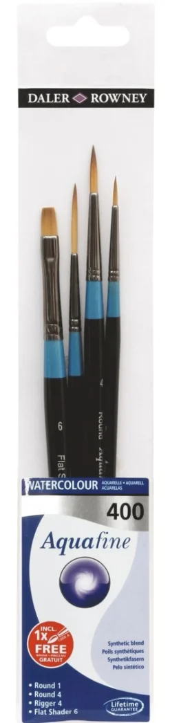 Pensel Aquafine 4-pack