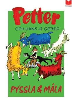 Petter och hans fyra getter : pyssla och måla