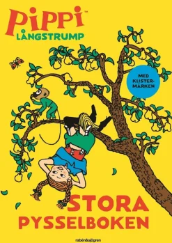 Pippi Långstrump - Stora pysselboken : med klistermärken
