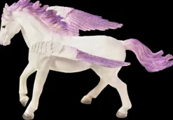 Plastfigur pegasus 18,5cm lila