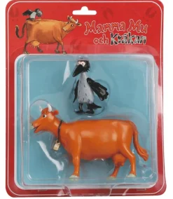 Plastfigurer Mamma mu och Kråkan