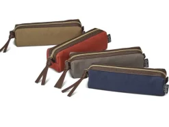 Premium pennfodral i canvas mossgrön