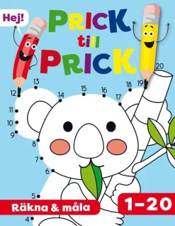 Prick till prick : Räkna och måla