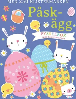 Påskägg : pysselbok med klistermärken