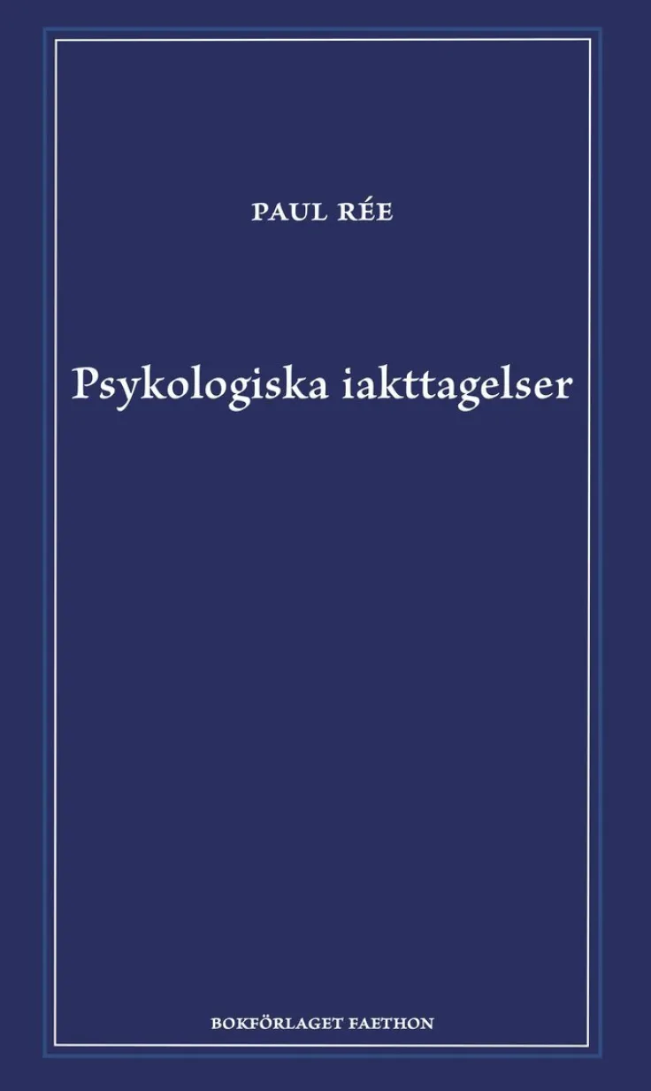 Psykologiska iakttagelser