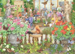Pussel 1000 bitar - Cosy Café Secret Garden