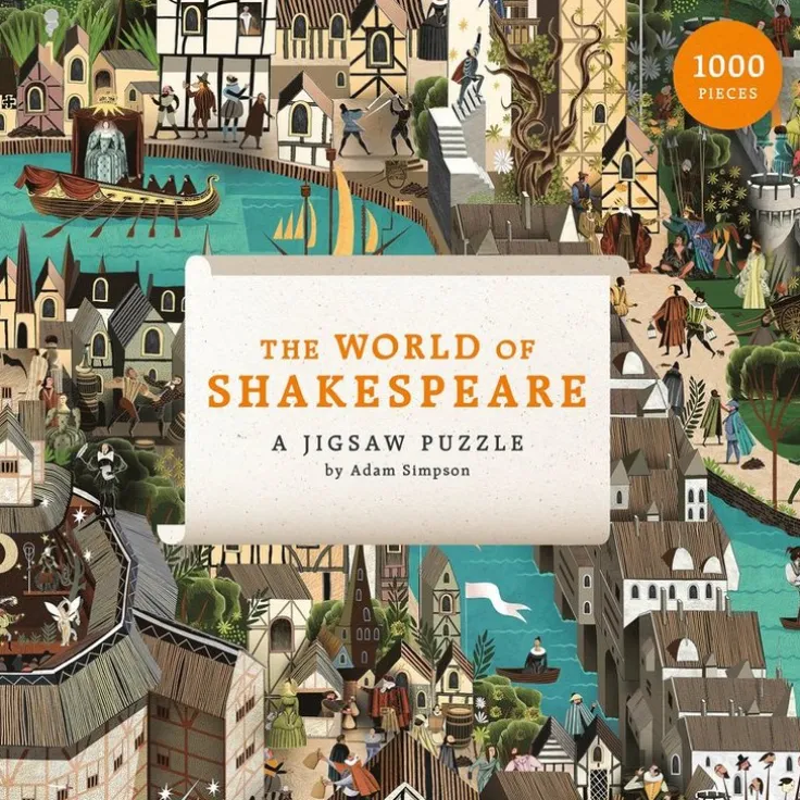Pussel 1000 bitar - The World of Shakespeare