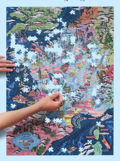 Pussel 1000 bitar - Vinpussel - Frankrike