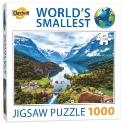 Pussel 1000 bitar - World's Smallest - Fjords Norway