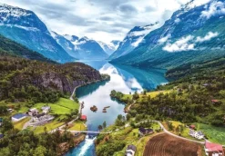 Pussel 1000 bitar - World's Smallest - Fjords Norway