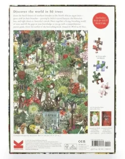 Pussel 1000 bitar Around the World in 50 Trees