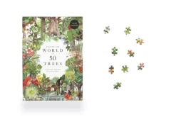 Pussel 1000 bitar Around the World in 50 Trees