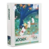 Pussel 1000 bitar Art Puzzle Moomin Play in the Forest