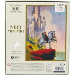 Pussel 500 bitar Art Puzzle Mio Min Mio Slottet