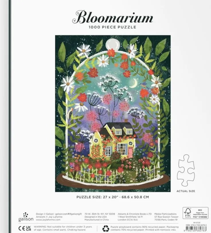 Pussel 1000 Bitar Bloomarium