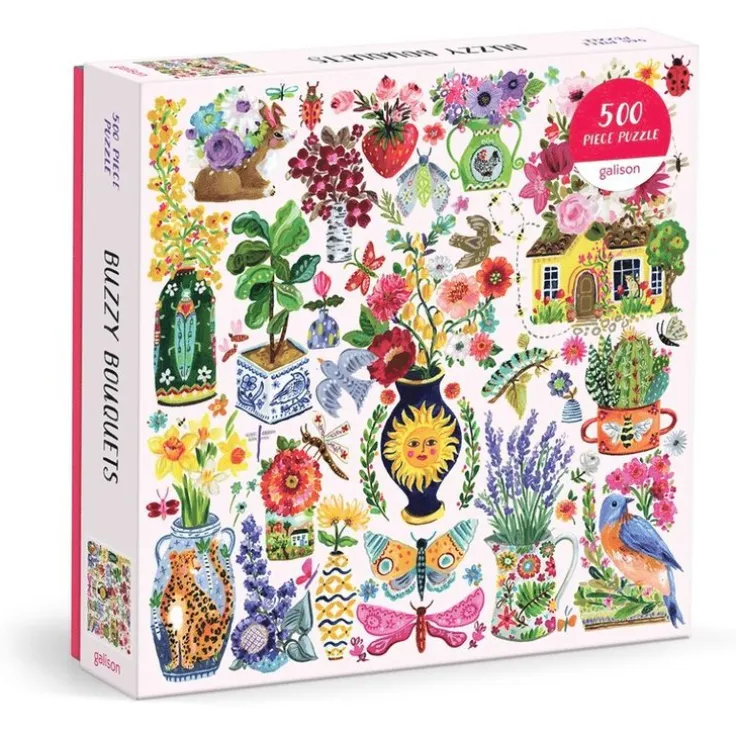 Pussel 500 bitar Buzzy Bouquets