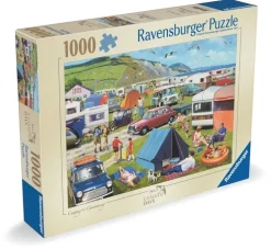 Pussel 1000 bitar Camping & Caravanning