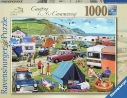 Pussel 1000 bitar Camping & Caravanning