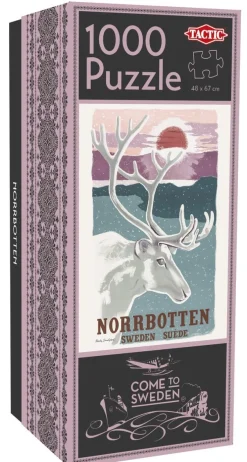 Pussel 1000 bitar Come to Sweden: Norrbotten