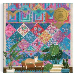 Pussel 1000 bitar folierade Quilter's Corner