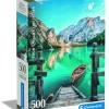 Pussel 500 bitar High Quality Collection - Braies Lake