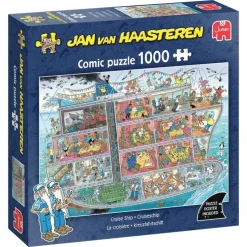 Pussel 1000 bitar Jan van Haasteren - Cruise Ship