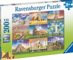 Pussel 200 bitar Monuments Of The World