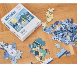 Pussel 200 bitar Mumin Art Puzzle blå