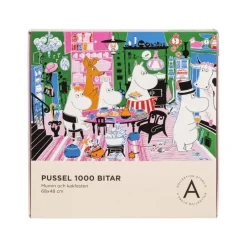 Pussel 1000 bitar Mumin och kakfesten
