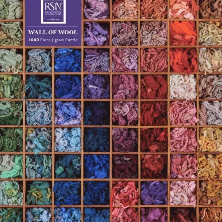 Pussel 1000 bitar Needlework, Wall of Wool