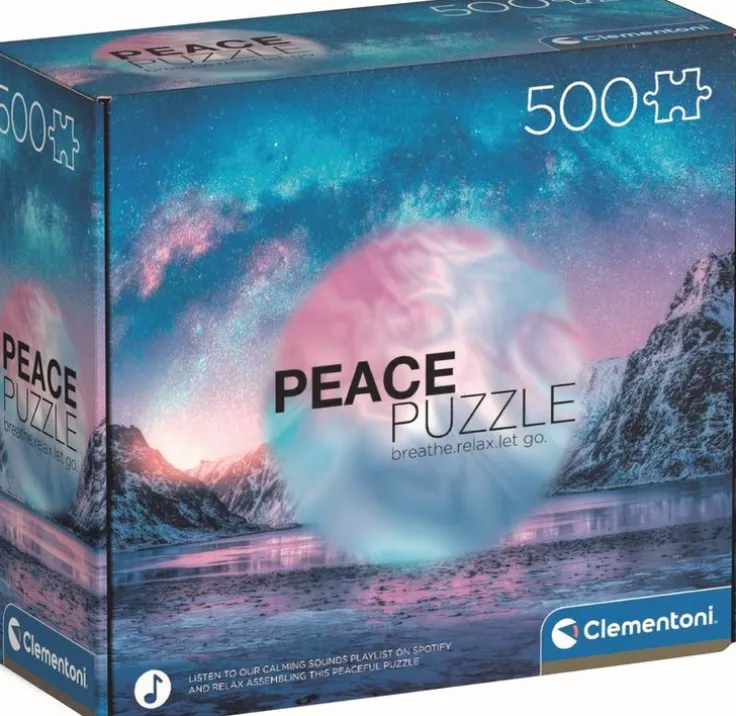 Pussel 500 bitar Peace Puzzle Light Blue
