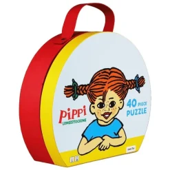 Pussel 40 bitar Pippi väska